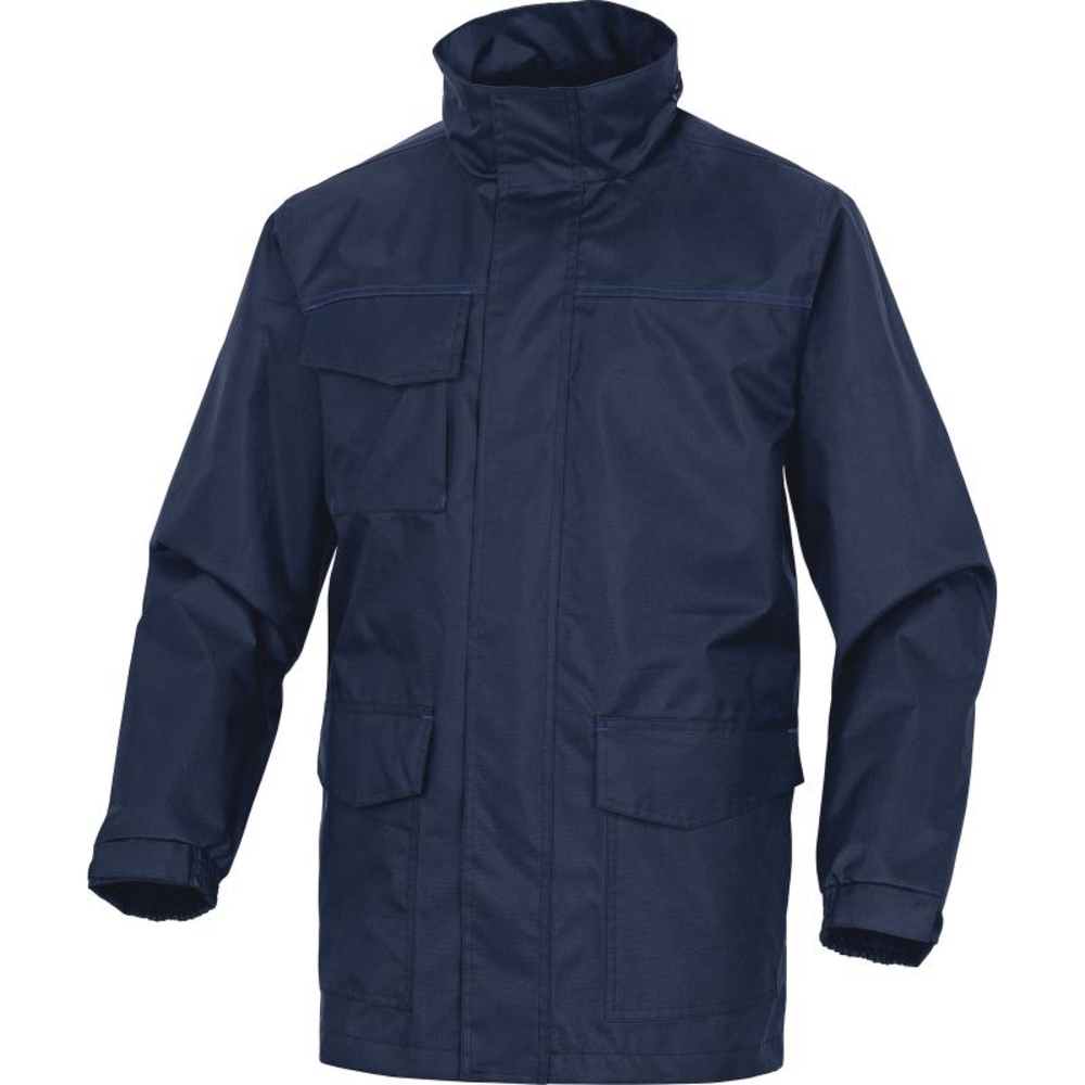 PARKA DELTA PLUS LEGERE POLYESTER OXFORD ENDUIT PU - DOUBLURE FILET POLYESTER BLEU MARINE-SLIGOBM0