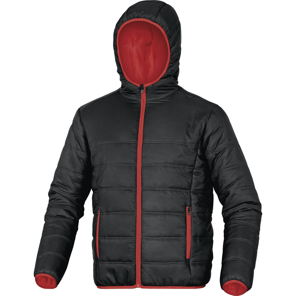 PARKA DELTA PLUS LEGERE POLYESTER OXFORD ENDUIT PU - DOUBLURE FILET POLYESTER NOIR ROUGE -SLIGONR0