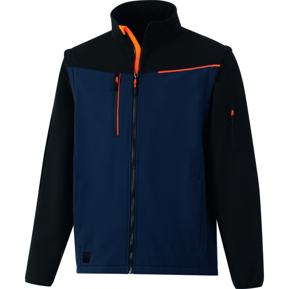 VESTE SOFTSHELL 2 EN 1 SOCCIA BLEU MARINE - DELTA PLUS - SOCCIBM