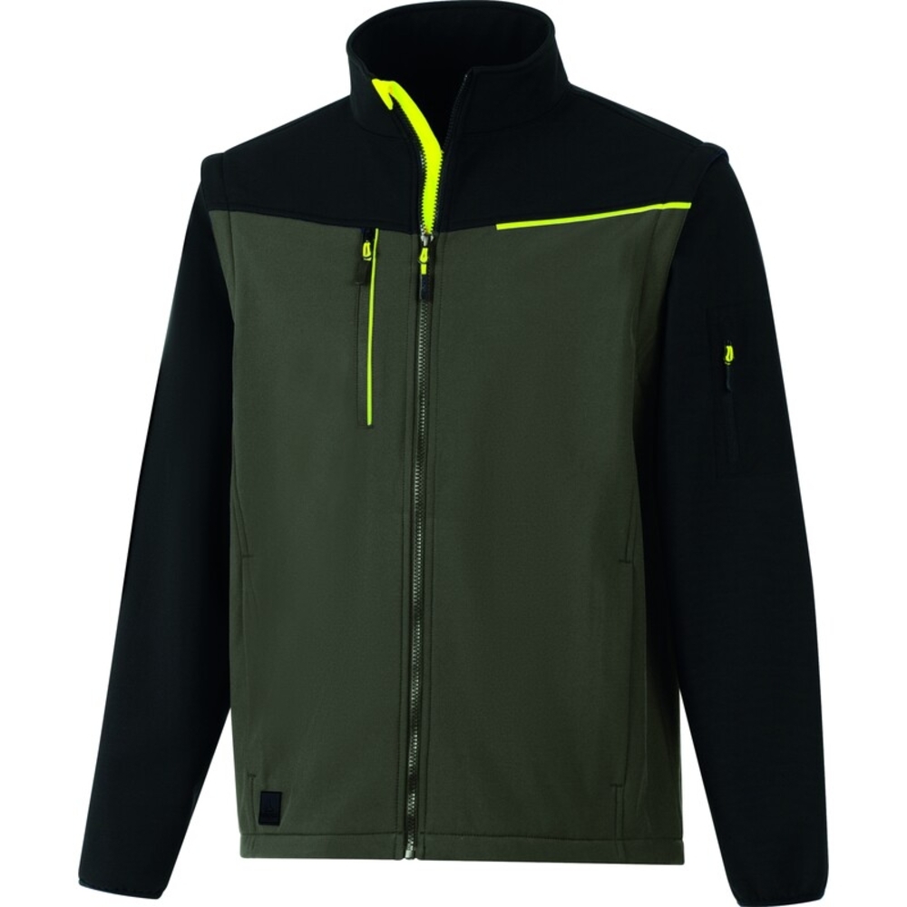 VESTE SOFTSHELL SOCCIA KAKI - DELTA PLUS - SOCCIKA