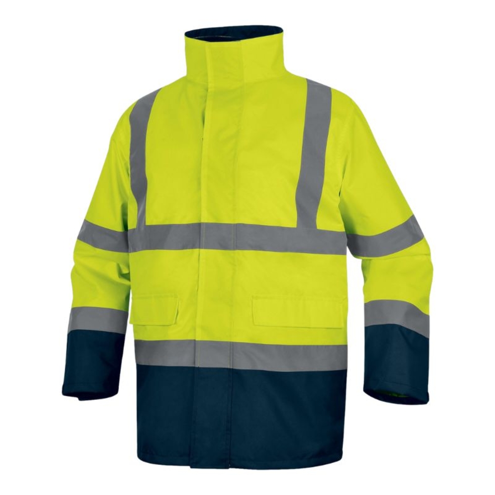 PARKA IMPERMÉABLE  SPEED2 JAUNE/MARINE - DELTA PLUS - SPEE2JA