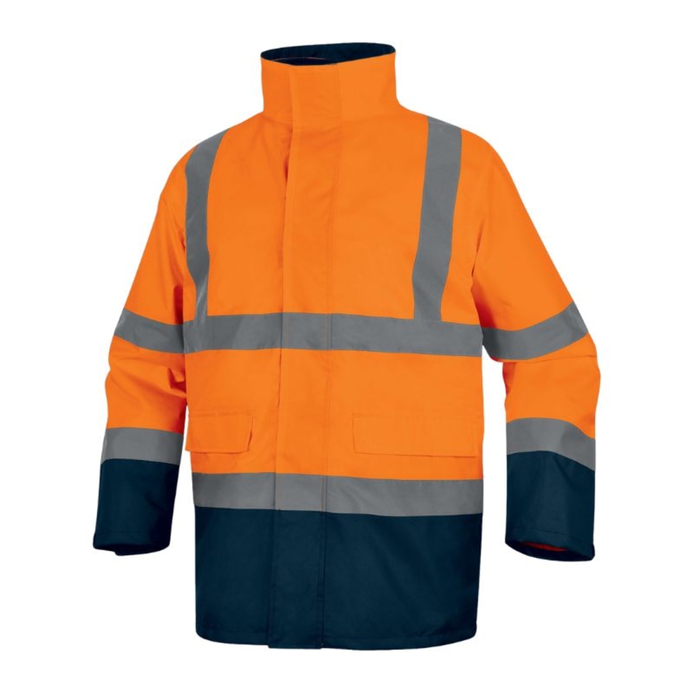 PARKA IMPERMÉABLE SPEED2 ORANGE/MARINE - DELTA PLUS - SPEE2OR