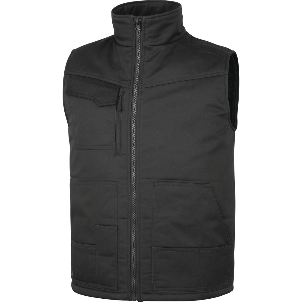 Gilet sans manches gris avec 9 poches STOCKTON3 - DELTA PLUS - STOC3GG