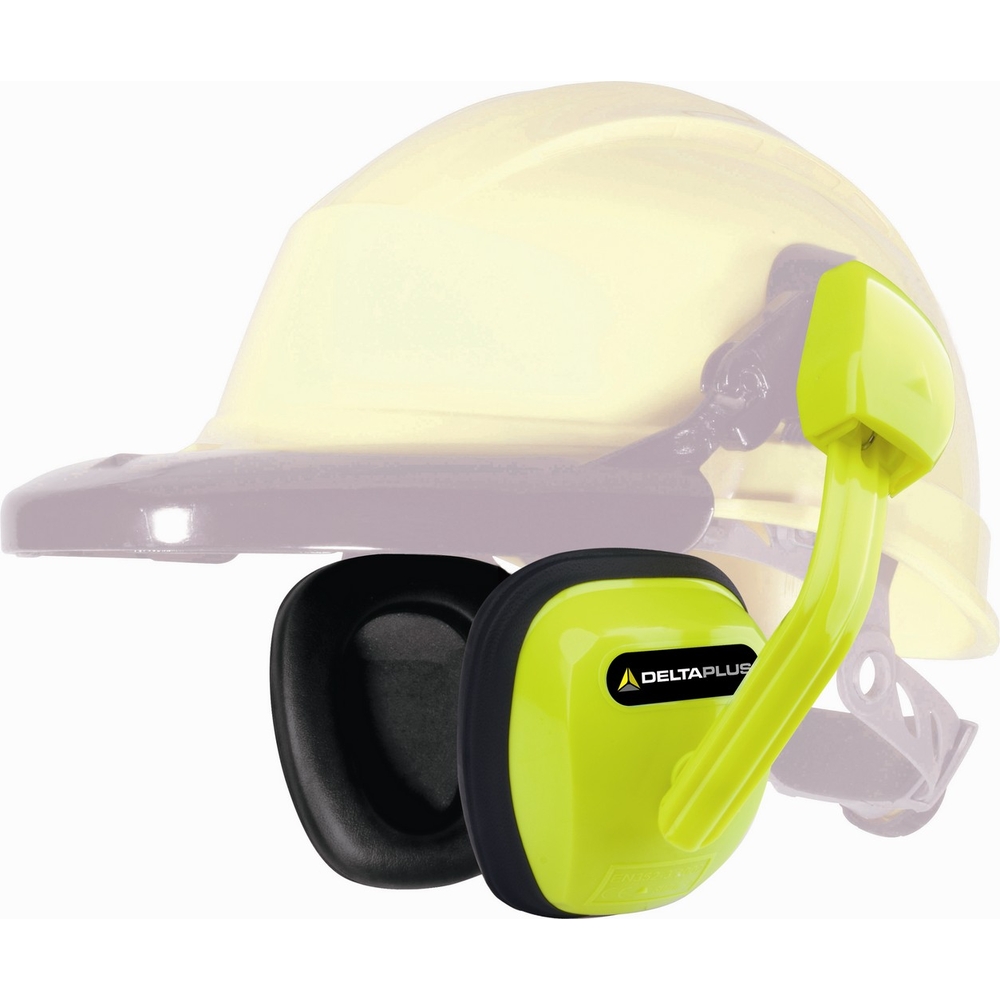 COQUILLES ANTIBRUIT POUR CASQUE DE CHANTIER DELTA PLUS - SNR = 27 dB-SUZU2JAFL