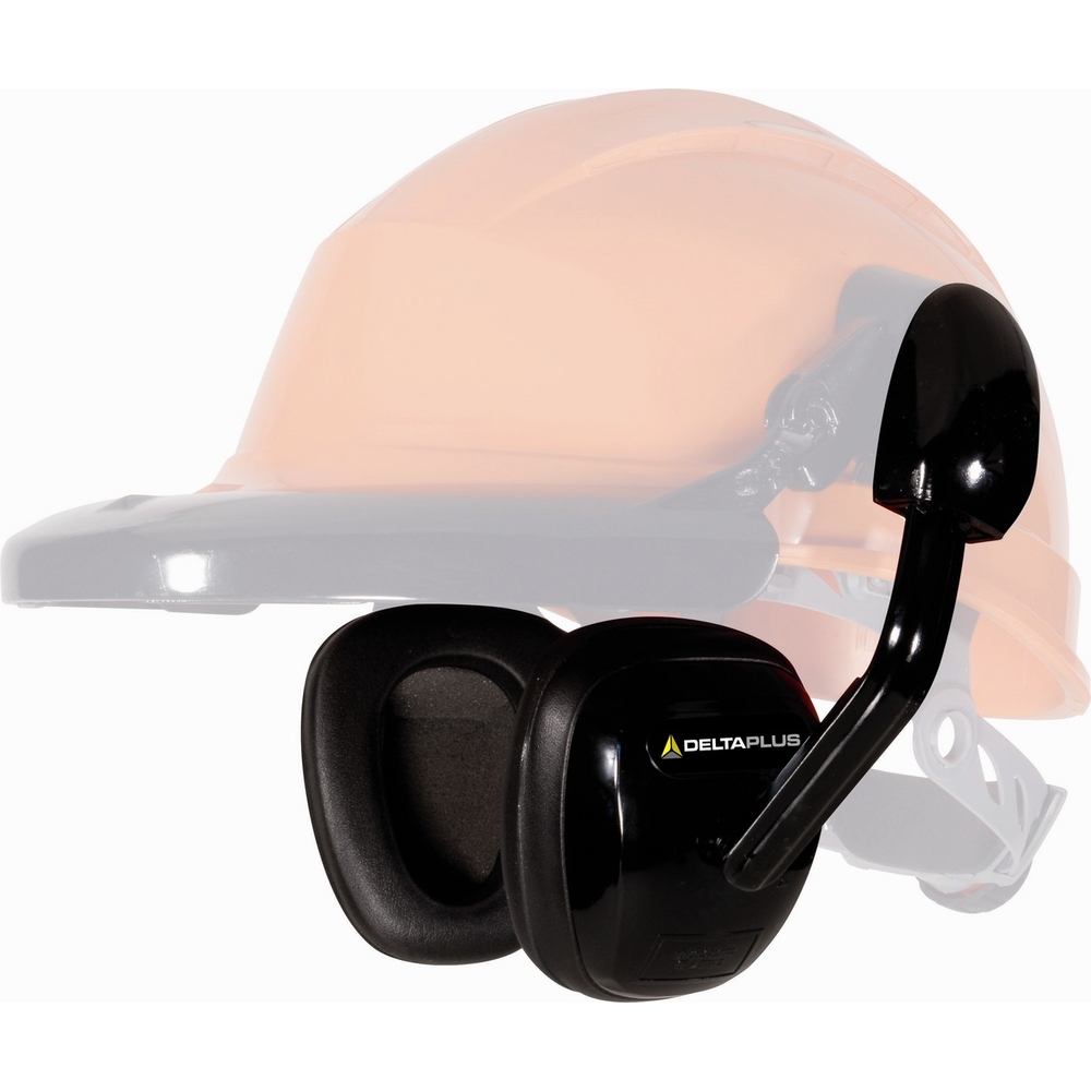 COQUILLES ANTIBRUIT POUR CASQUE DE CHANTIER DELTA PLUS - SNR = 27 dB-SUZU2NO