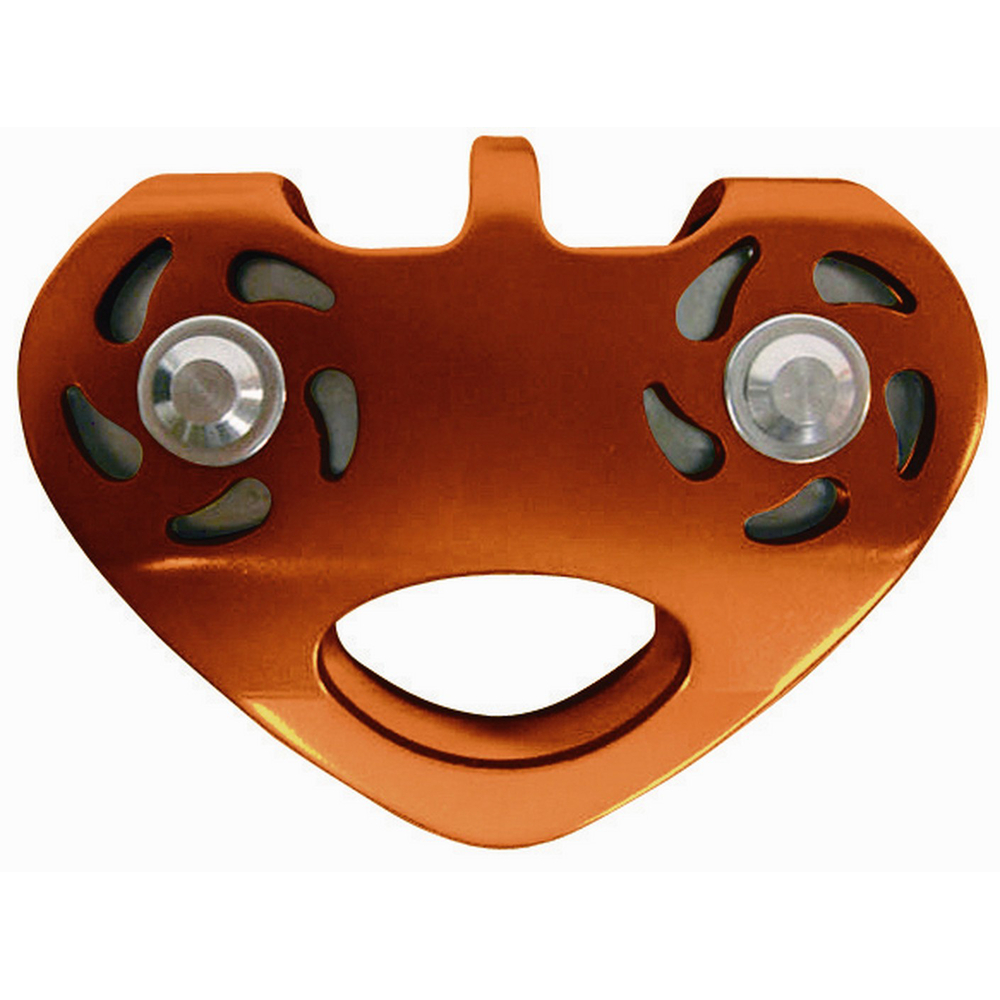 DOUBLE POULIE DELTA PLUS EN ALUMINIUM - TC025