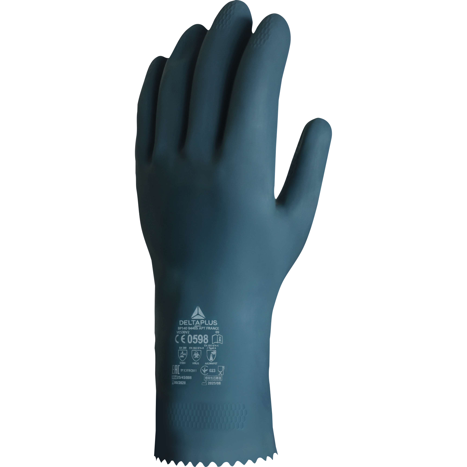 Gant de protection caoutchouc DELTA PLUS taille 8 - VE530V208