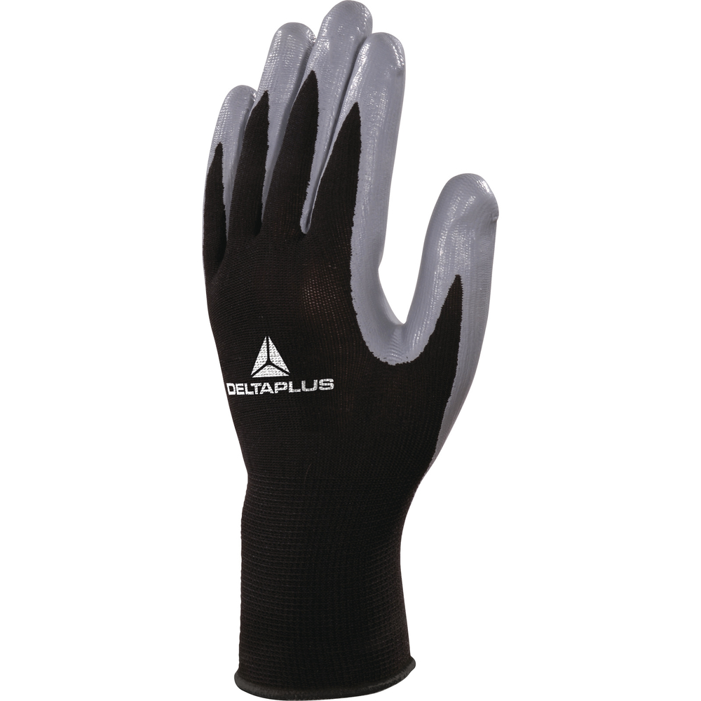 Gant tricot polyester / paume nitrile DELTA PLUS - D020VE712GRG100