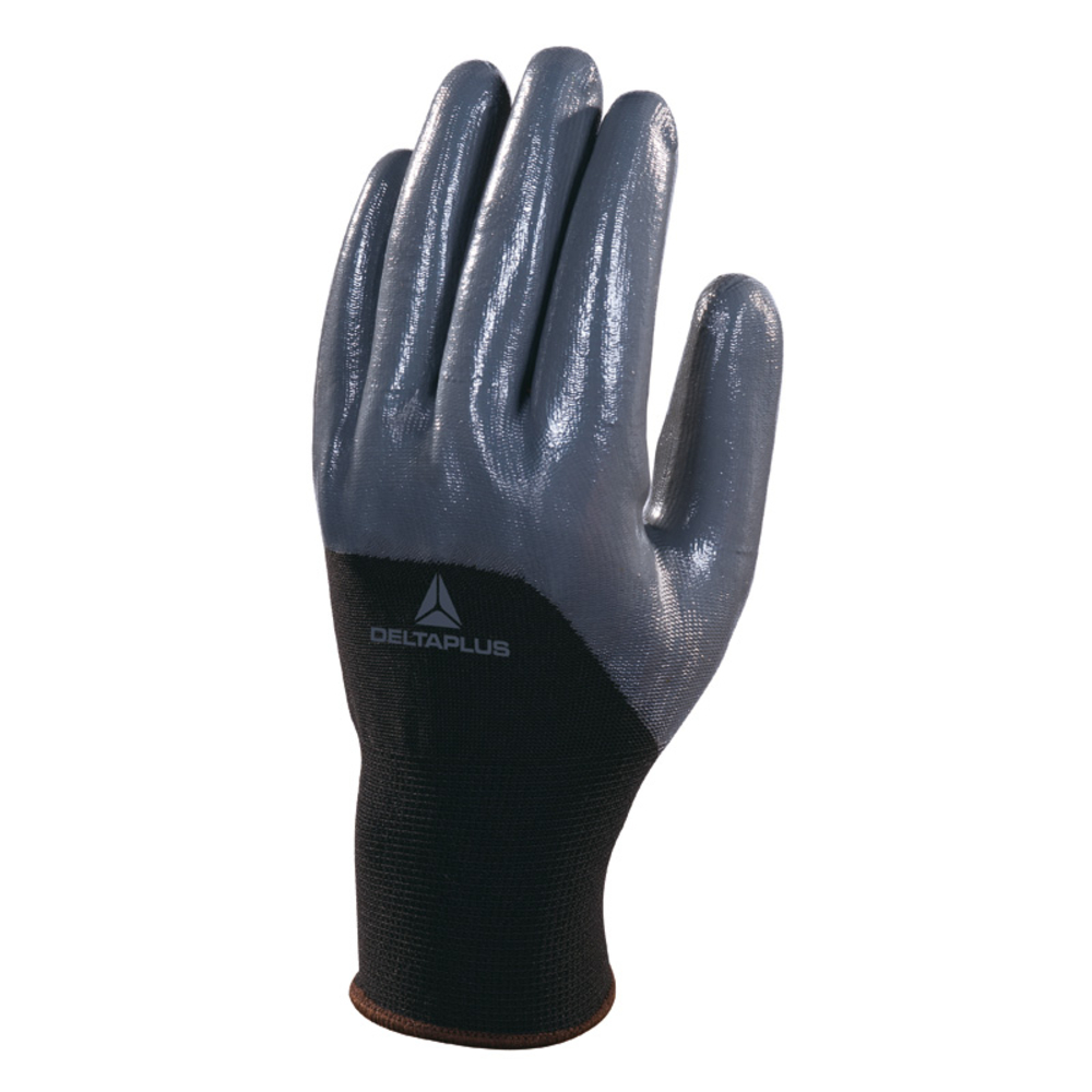 GANT DELTA PLUS TRICOT POLYESTER - ENDUCTION NITRILE PAUME DOIGTS ET MI-DOS - VE715GR0
