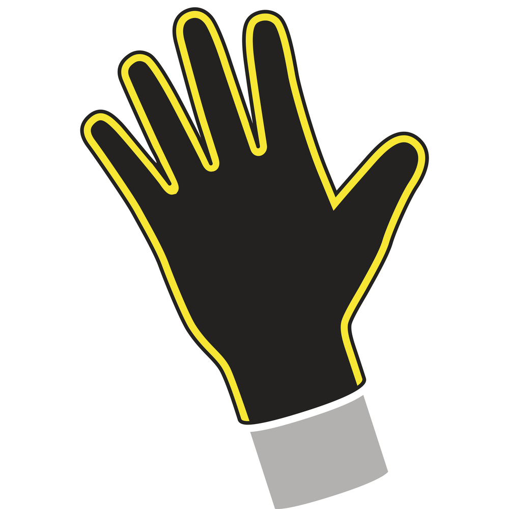 Gant tricot polyamide spandex - paume nitrile/pu DELTA PLUS - D020VE7260