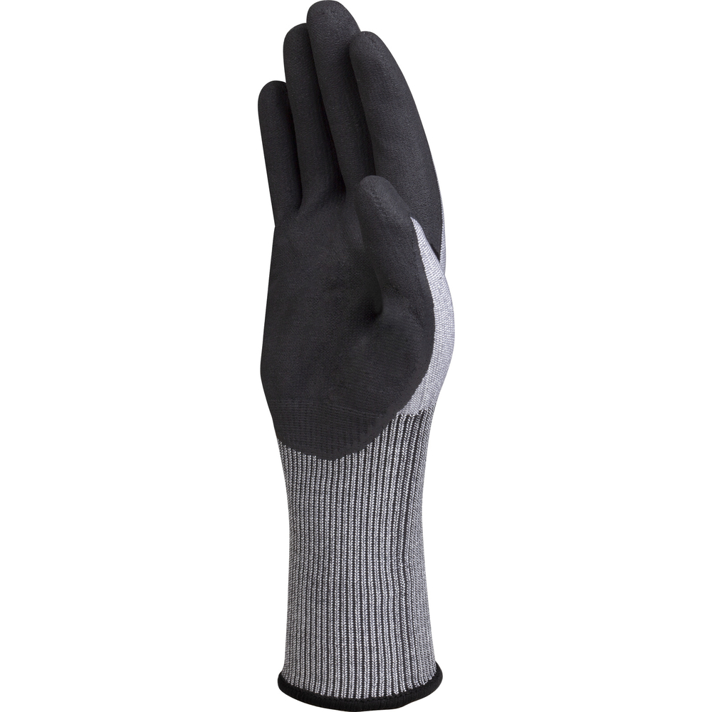 GANT TRICOT SOFTNOCUT - PAUME ENDUITE MOUSSE DE NITRILE - RENFORT - JAUGE 15 DELTA PLUS - VECUTC01GR