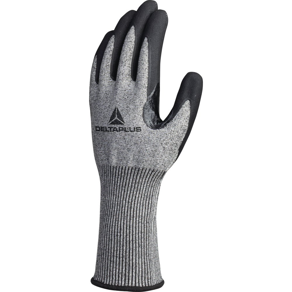 GANT TRICOT DELTANOCUT - PAUME ENDUITE MICRO-MOUSSE DE NITRILE - JAUGE 15 DELTA PLUS - VECUTD03GR