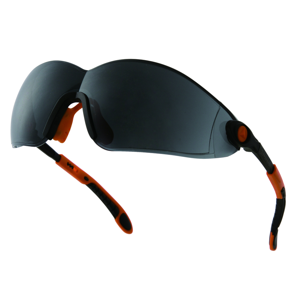 LUNETTES DELTA PLUS POLYCARBONATE MONOBLOC VULCANO2 SMOKE -VULC2NOFU