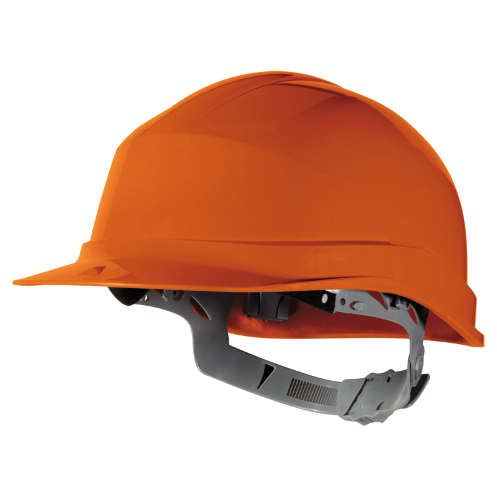 Casque de chantier ZIRCON 1 orange serrage glissière - DELTA PLUS - D020ZIRC1OR