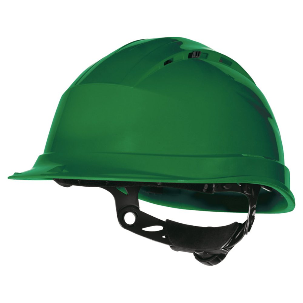 Casque de chantier ZIRCON 1 vert serrage glissière - DELTA PLUS - D020ZIRC1VE