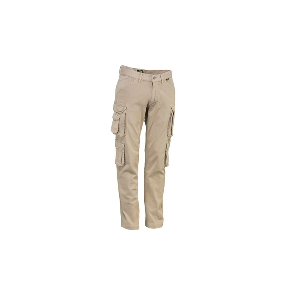 PANTALON DE TRAVAIL DIADORA MULTIPOCHES ÉLASTIQUE BEIGE WAYET II - 16029825070