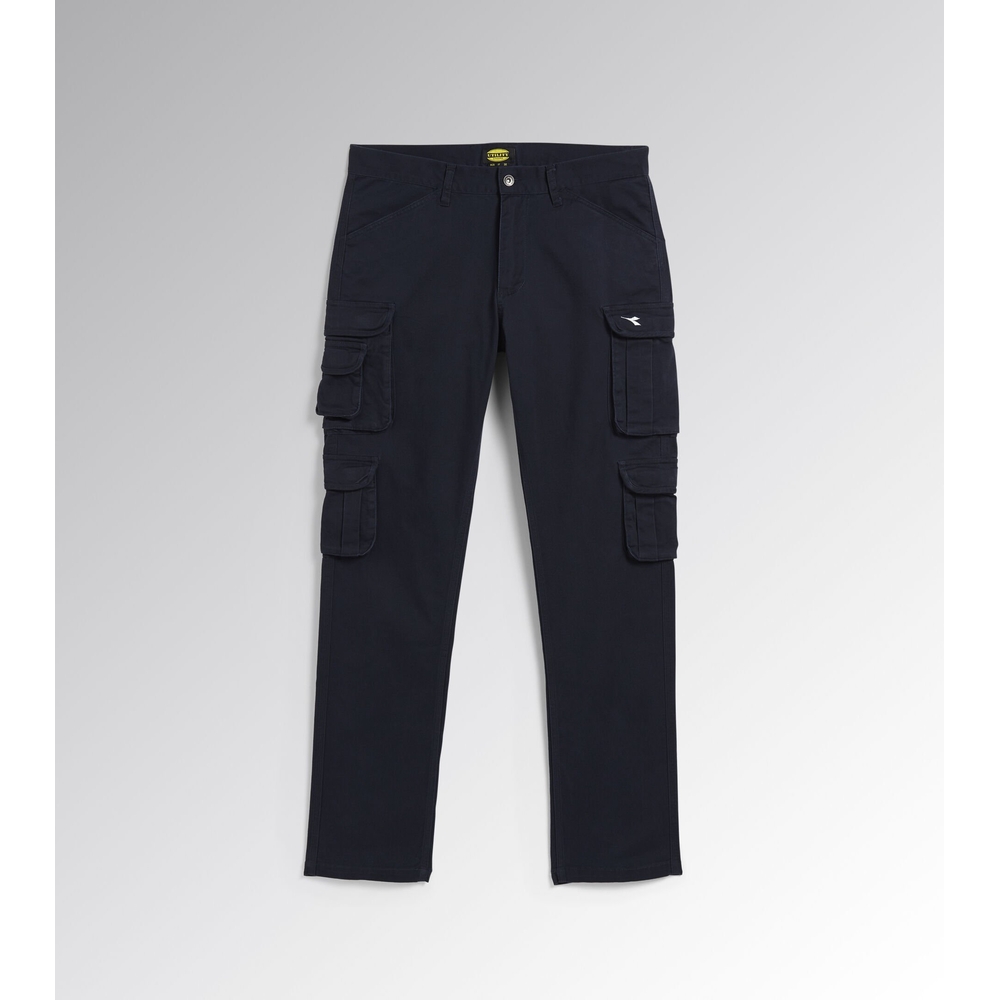 PANTALON DE TRAVAIL DIADORA MULTIPOCHES ÉLASTIQUE BLEU WAYET II - 16029860052