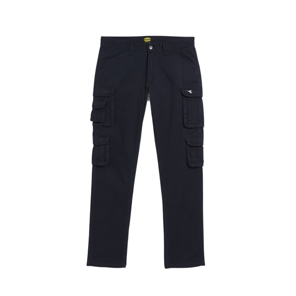 PANTALON DE TRAVAIL DIADORA MULTIPOCHES ÉLASTIQUE BLEU WAYET II - 160298 60052