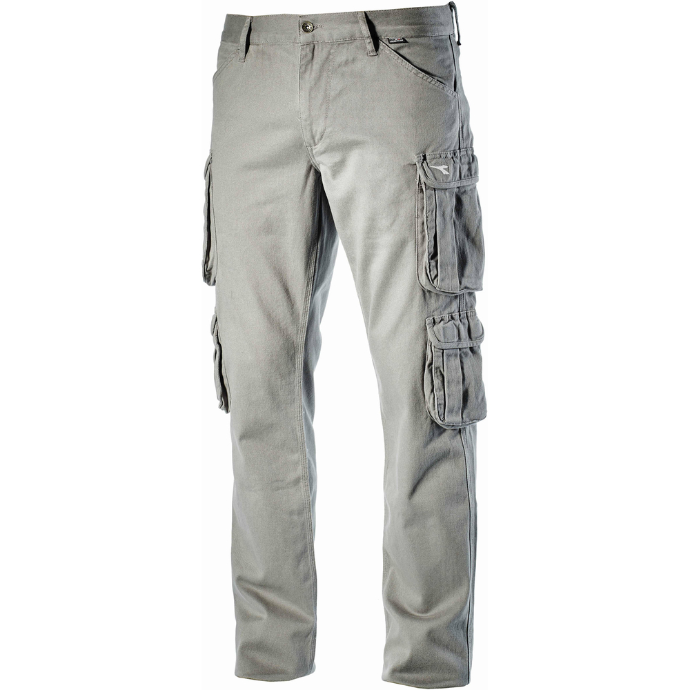 PANTALON DE TRAVAIL DIADORA MULTIPOCHES ÉLASTIQUE GRIS WAYET II - 16029875093
