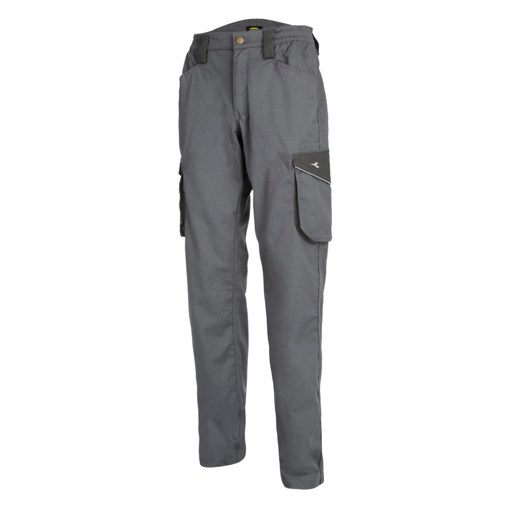 PANTALON DE TRAVAIL DIADORA CARGO GRIS MÉTAL STAFF POLY - 160301 75070