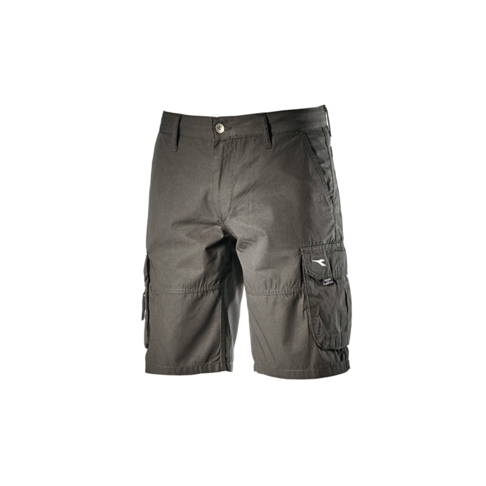 BERMUDA ÉPINETTE NOIRE WONDER II CARGO D'ÉTÉ AVEC POCHES LATÉRALES PORTEOUTILS DIADORA - 160308 80006