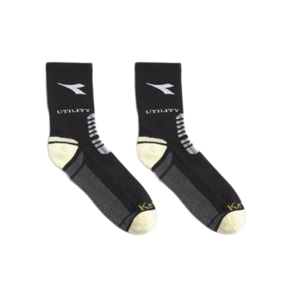 Chaussettes de travail TECH SUMMER noires/grises DIADORA - 160486 C4699