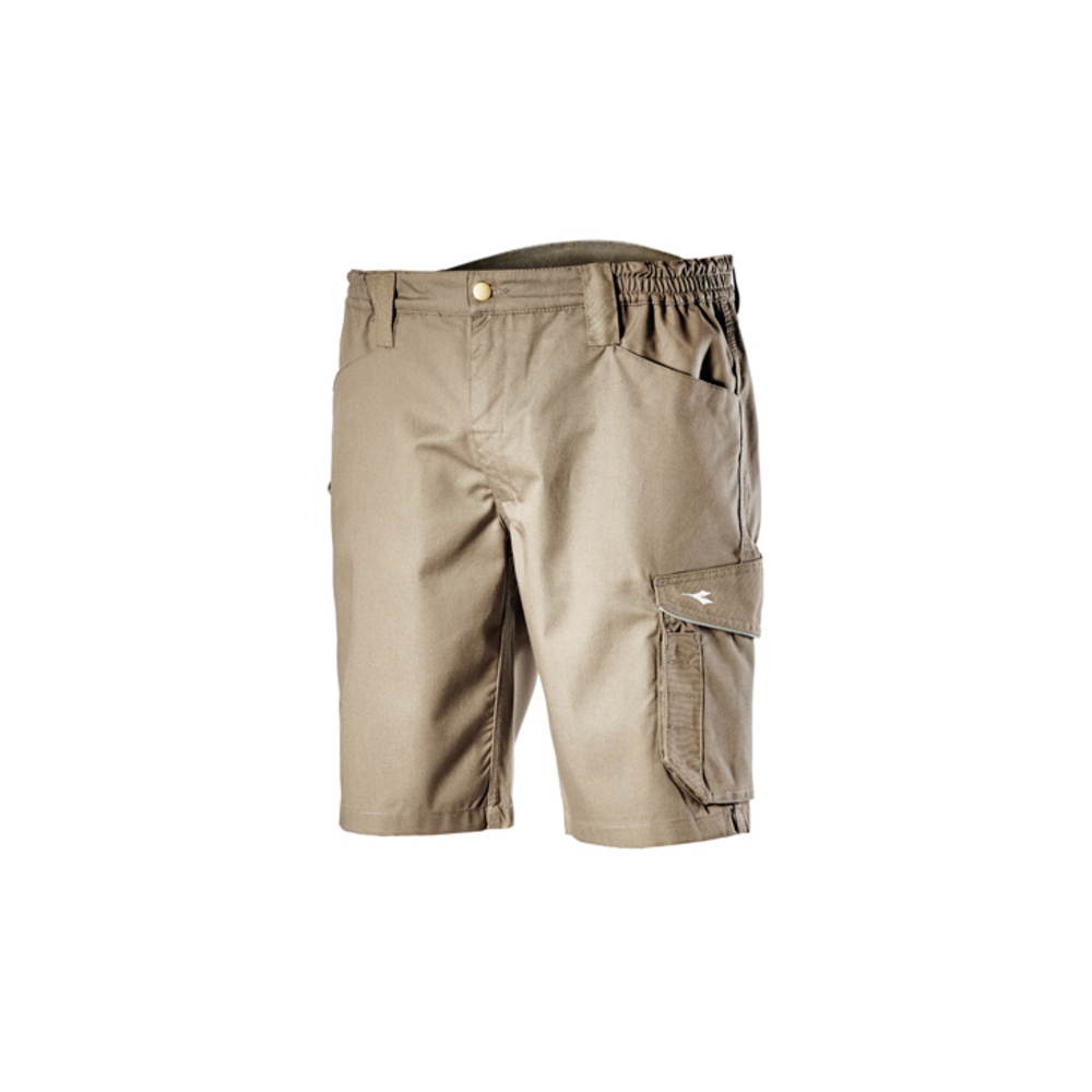 BERMUDA DE TRAVAIL DIADORA POLY AVEC POCHES BEIGE - 161758250700