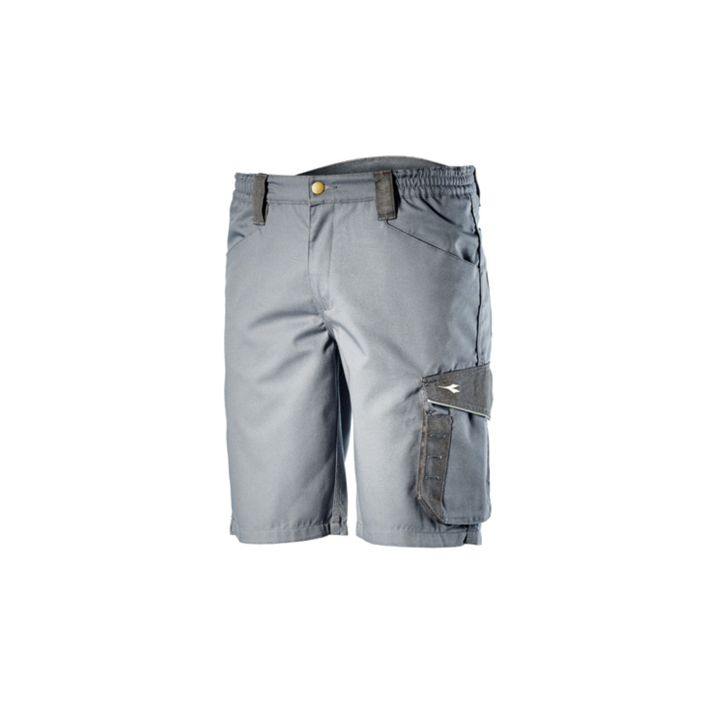 BERMUDA DE TRAVAIL DIADORA POLY AVEC POCHES GRIS MÉTAL - 161758 75070
