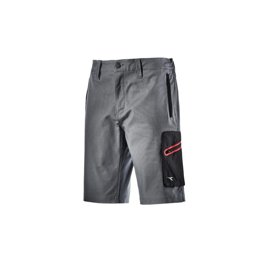 BERMUDA DIADORA GRIS STRETCH - 170018750470