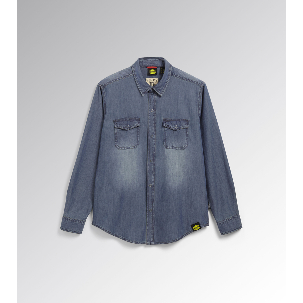 Chemise de travail bleu SHIRT DENIM - Diadora - 171663C6535