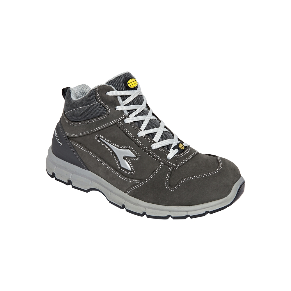 Chaussure de sécurité montante grise DIADORA UTILITY RUN MID S3 SRC ESD - 17530475068