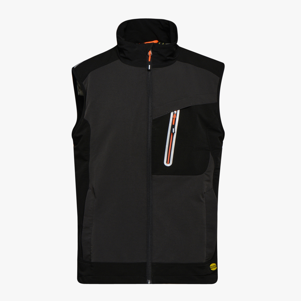 Gilet sans manche hydrofuge noir DIADORA CARBON TECH - 175343751350