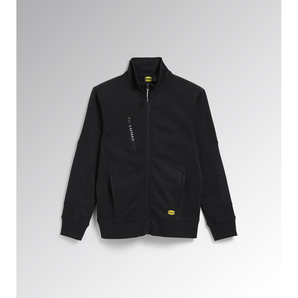 Sweat-shirt de travail noir FZ LITEWORK - Diadora - 17594380013