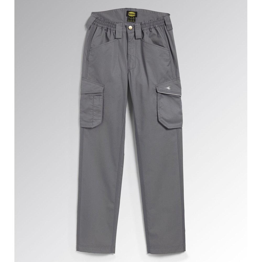 Pantalon de travail gris STAFF LIGHT CARGO COTTON - Diadora - 17621375070