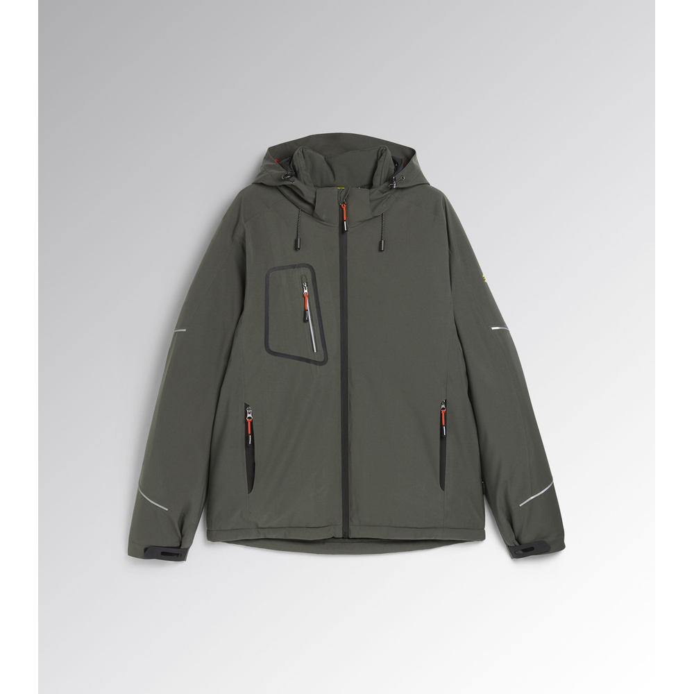 Veste de travail vert PADDED JACKET CROSS - Diadora - 17766070166