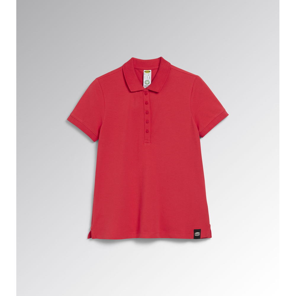 Polo de travail rouge manche courte Femme MC ATHENA - Diadora - 17767445013