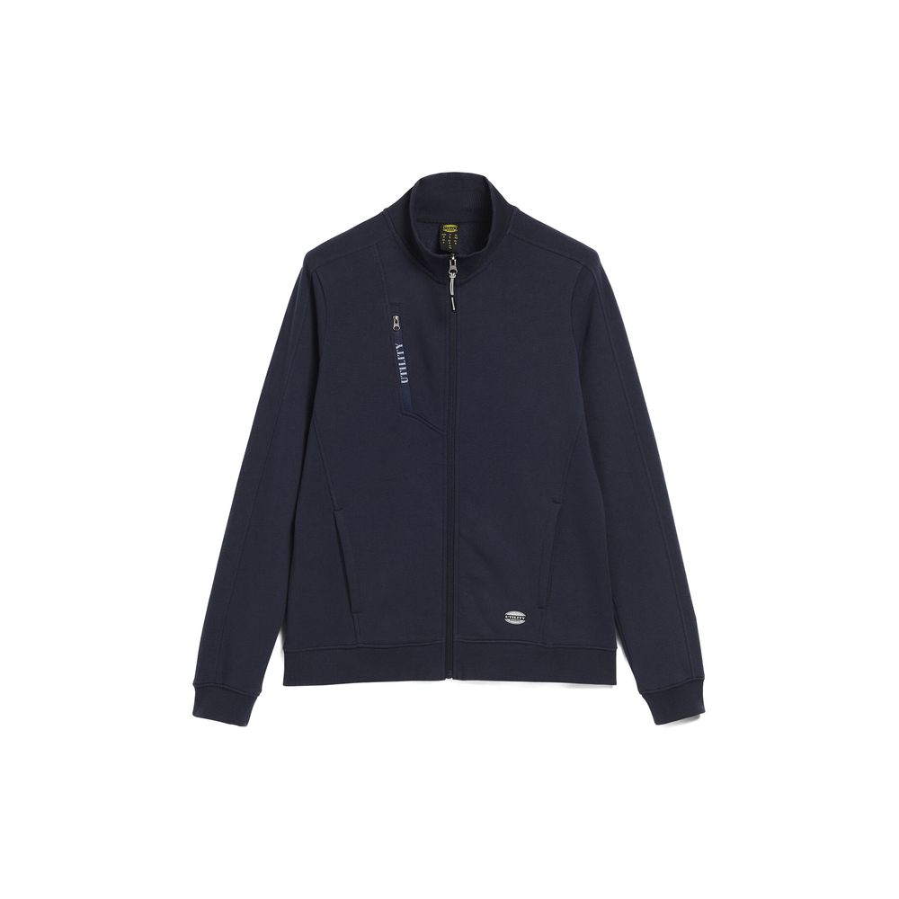 SWEATSHIRT DE TRAVAIL DIADORA FZ ATHENA BLEU - 17767760062