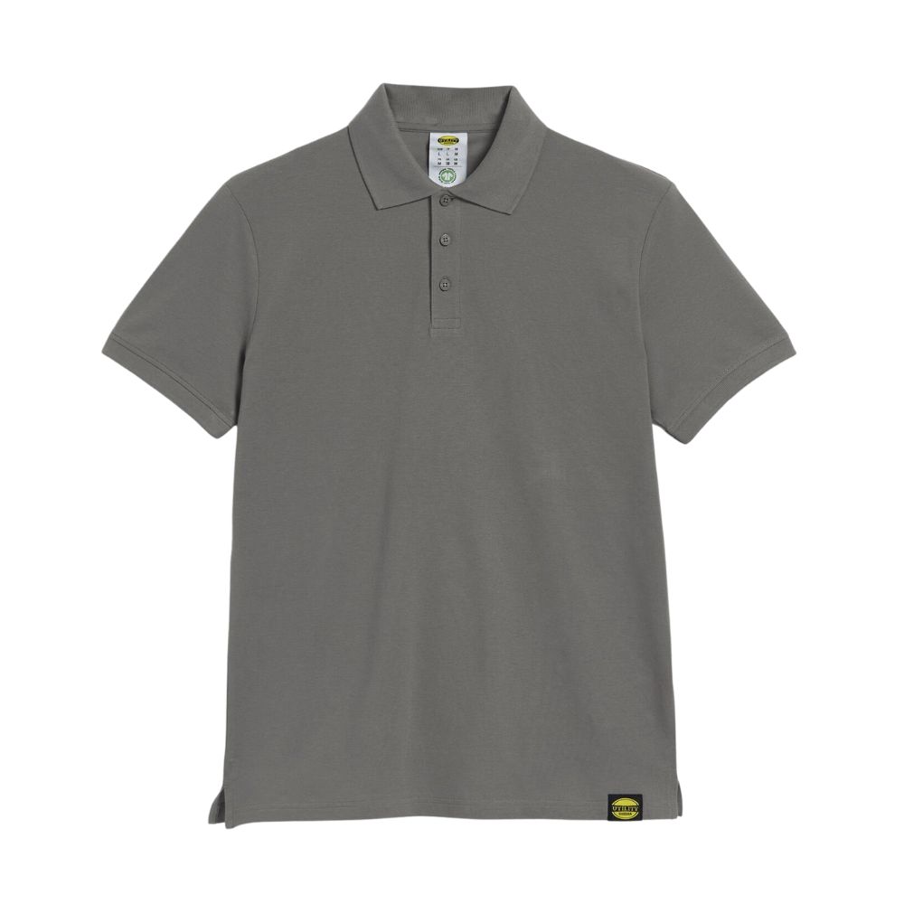 Polo de travail DIADORA MC ATLAR ORGANIC GRIS - 177955750700
