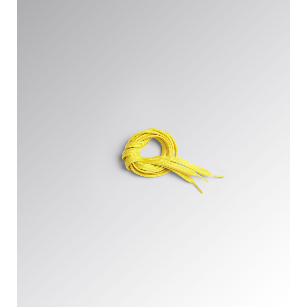 Lacets plats jaunes THERMO 100 - Diadora - 17802635014