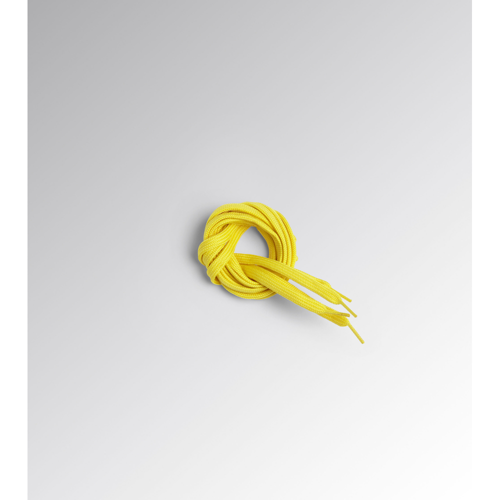 Lacets plats jaunes THERMO 120 - Diadora - 17802735014