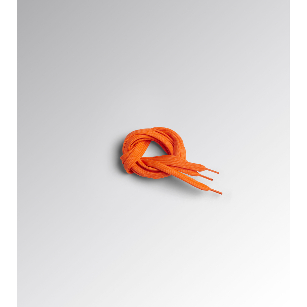 Lacets plats oranges fluo THERMO 120 - Diadora - 17802797041