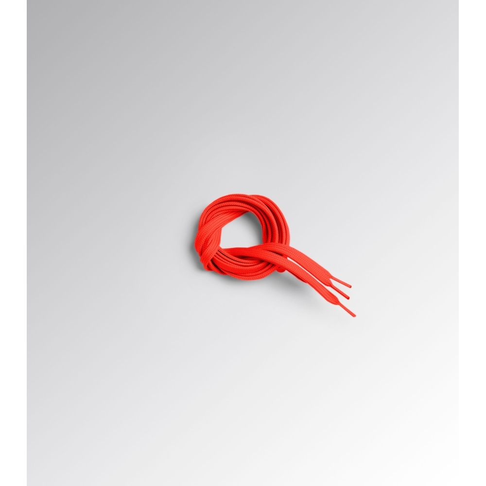 Lacets plats rouges fluo THERMO 140 - Diadora - 17802895081