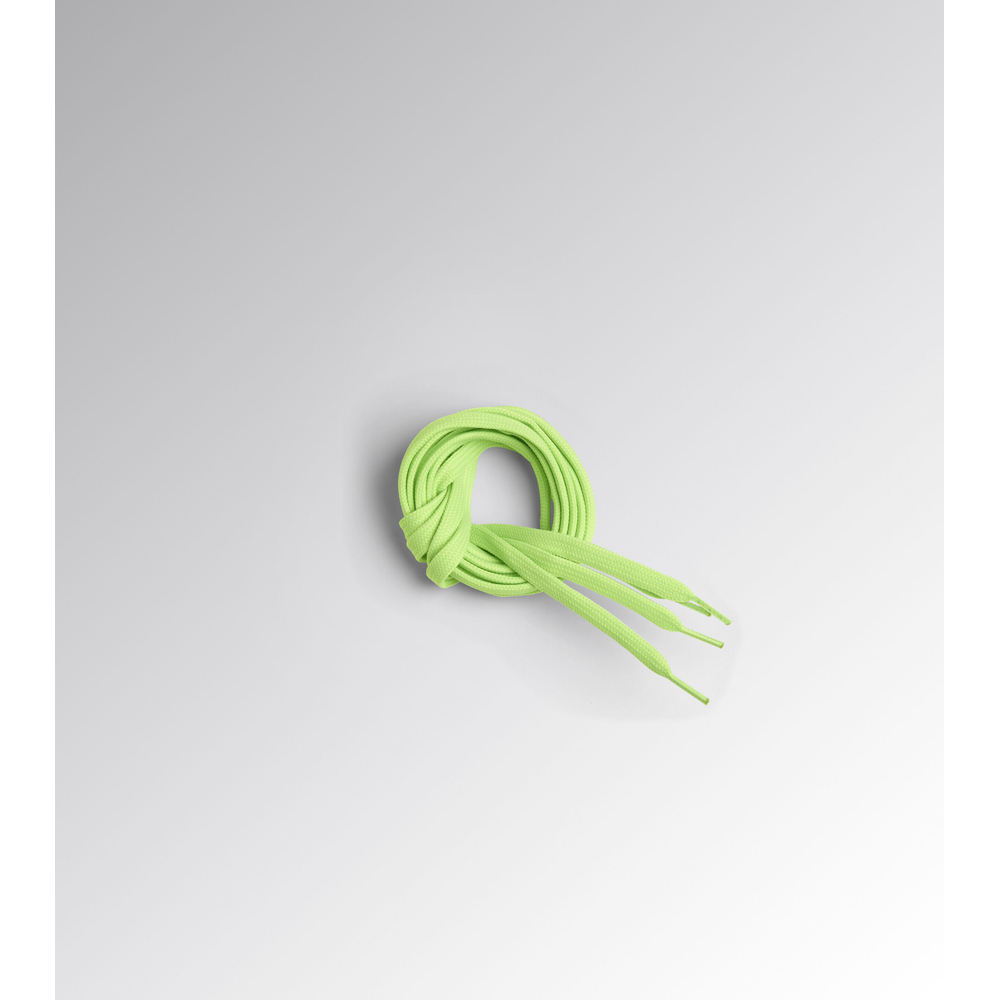 Lacets plats verts fluo THERMO 140 - Diadora - 17802897048