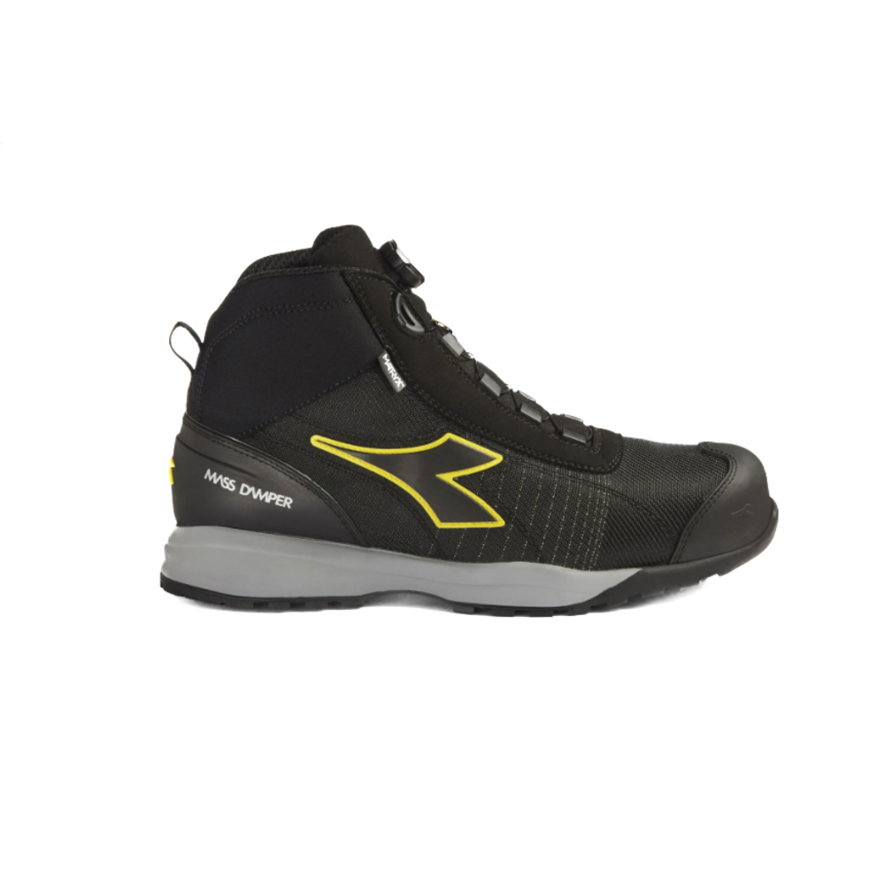 Chaussures de travail DIADORA glove mds mtx quick mid S3 HRO SRC ESD noir - 178902C0200