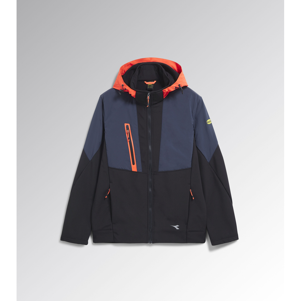 Veste de travail bleu marine/noir SOFTSHELL HYBRID - Diadora - 179823C4725