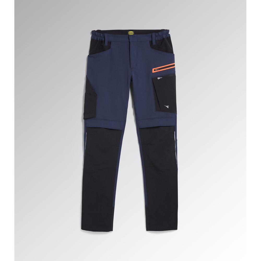 Pantalon de travail bleu marine/noir HYBRID PERFORMANCE - Diadora - 179838C4725