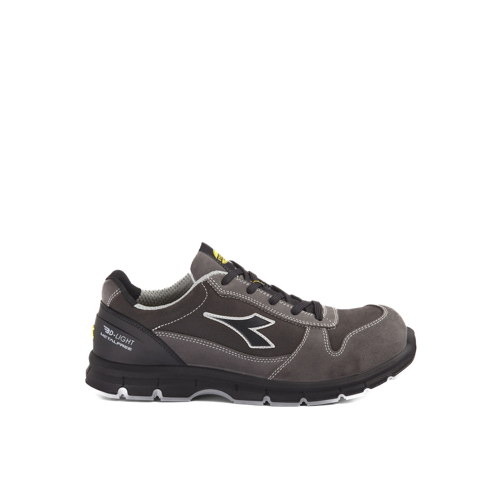 Chaussures de travail DIADORA RUN LOW MET FREE S3L FO SR ESD gris - 179896D0443