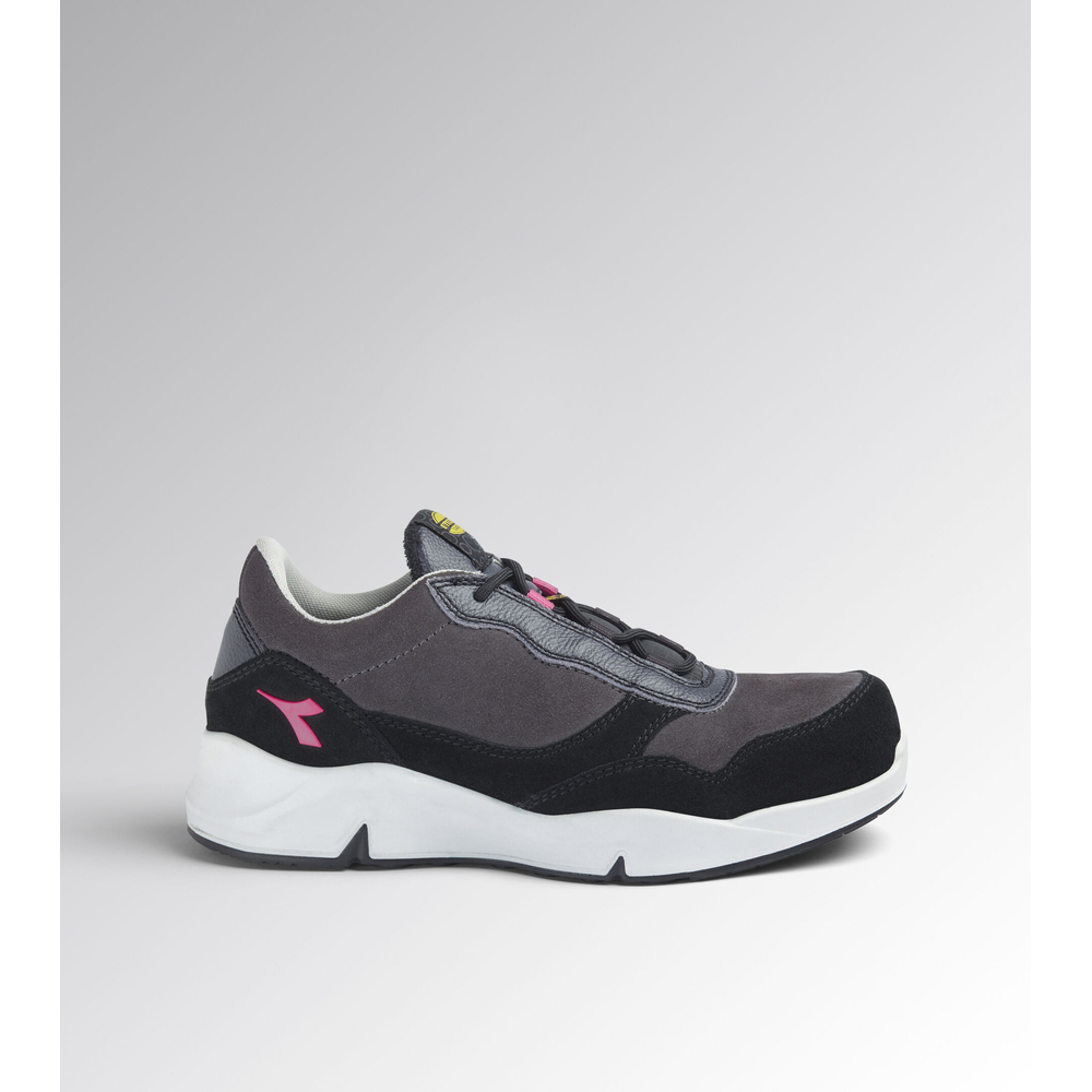 Chaussures de travail FEMME DIADORA UTILITY ATHENA LOW S3L FO SR ESD gris rose - 179902D0458