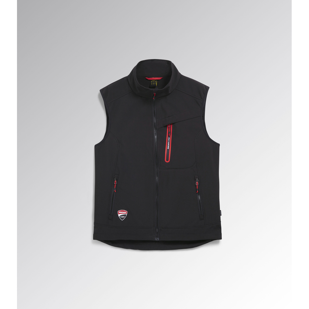 Gilet noir Utility x Ducati Corse SOFTSHELL DUCATI - Diadora - 18007280013