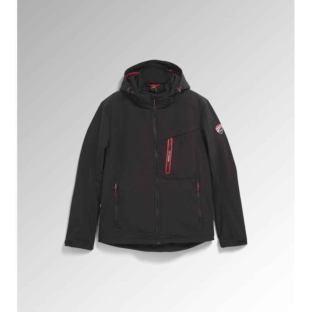 Veste softshell noire Utility x Ducati Corse JACKET SOFTSHELL DUCATI - Diadora - 18007380013